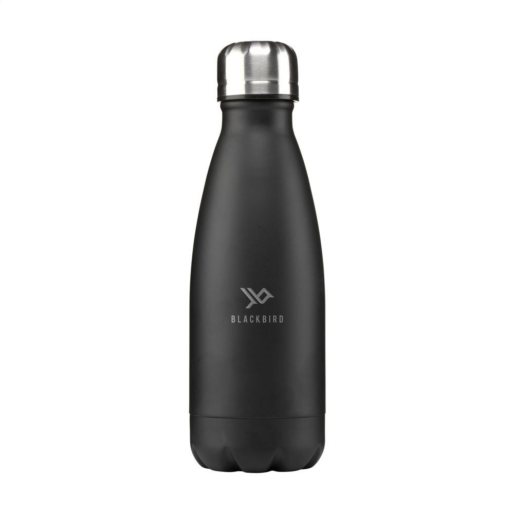 Topflask RCS Recycled 500 ml single wall drinkfles - kopen of bedrukken - zwart