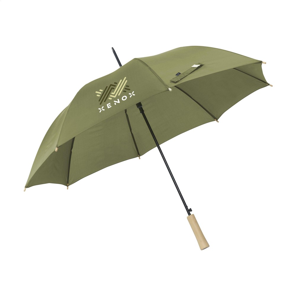 Everest RCS RPET paraplu 23 inch - olijfgroen (± PMS 5763C)