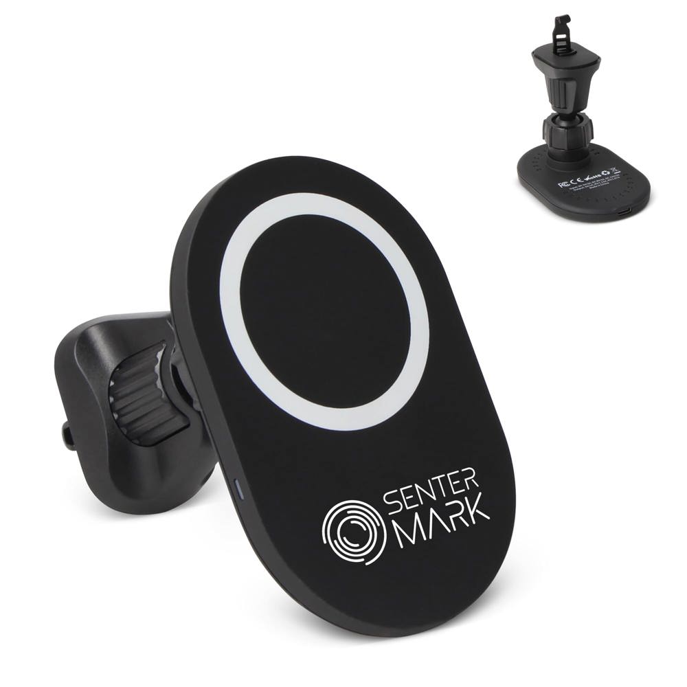 Wireless car charger R-ABS 15W - met logo of onbedrukt bestellen
