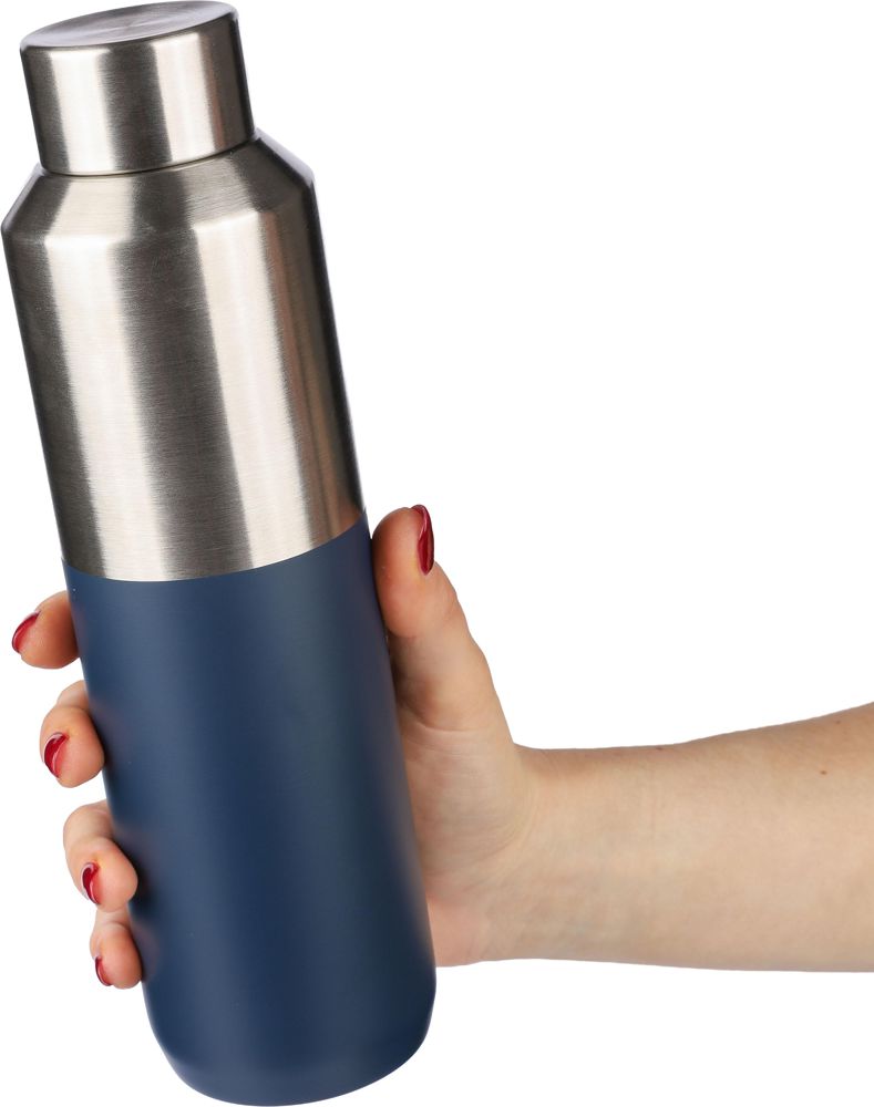 Gerecyclede roestvrijstalen dubbelwandige drinkfles (600 ml) Esen