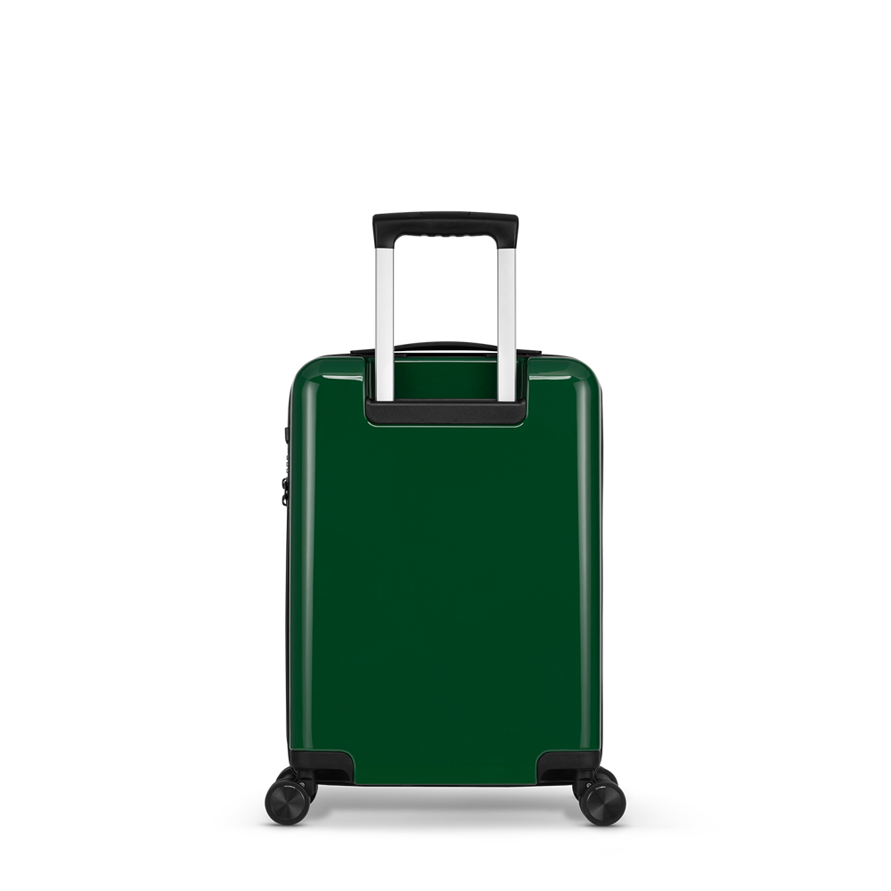 STICKERCASE® 20" Handbagage donker groen - met gepersonaliseerde sticker en/of individuele namen