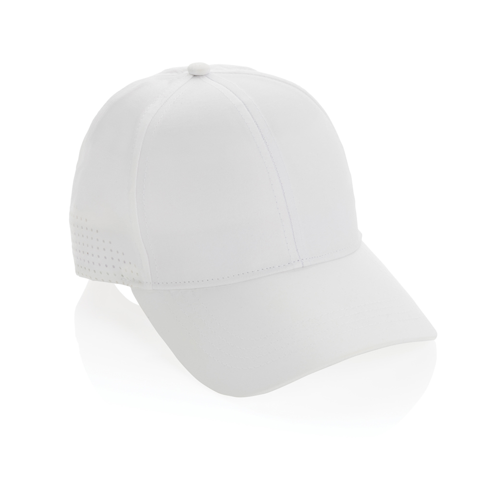 Impact AWARE™ 6 panel rpet sportcap - kopen of bedrukken - wit (± PMS White)