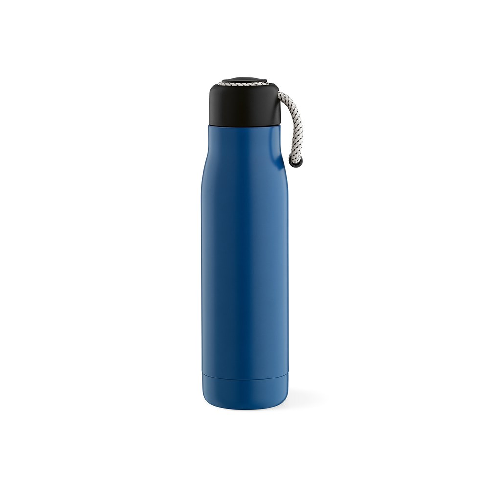 Lena fles gerecycled roestvrij staal 570 ml - Blauw