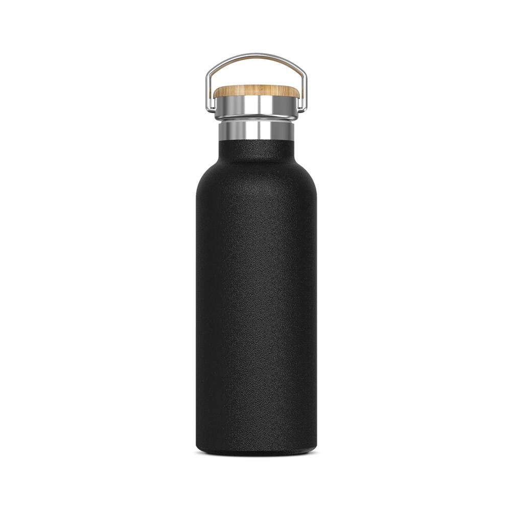 Thermofles Ashton 500ml - bedrukt of onbedrukt verkrijgbaar - Zwart