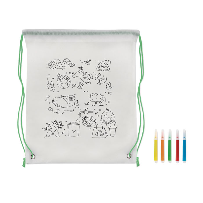 CARRYDRAW - Non-woven trekkoord rugzak