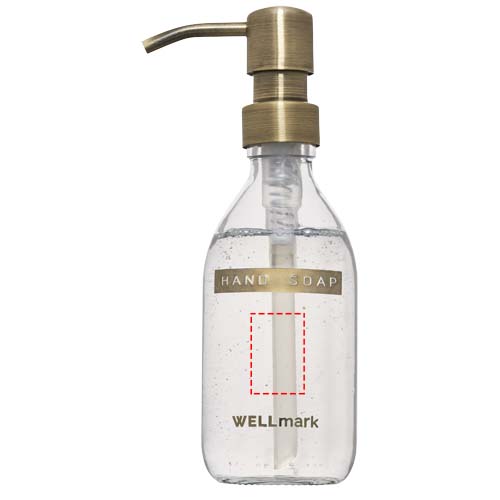 Wellmark Discovery set van 250 ml handzeepdispenser en 150 g geurkaars