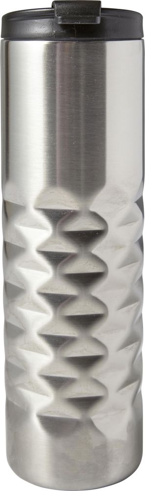 RVS thermosbeker Kamir - voor bedrijven en relatiegeschenken - zilver