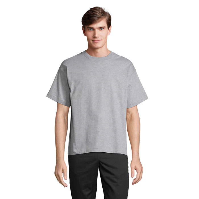 LEGACY - LEGACY OVERSIZED T-SHIRT - kopen of bedrukken - Grijs Gemêleerd 2