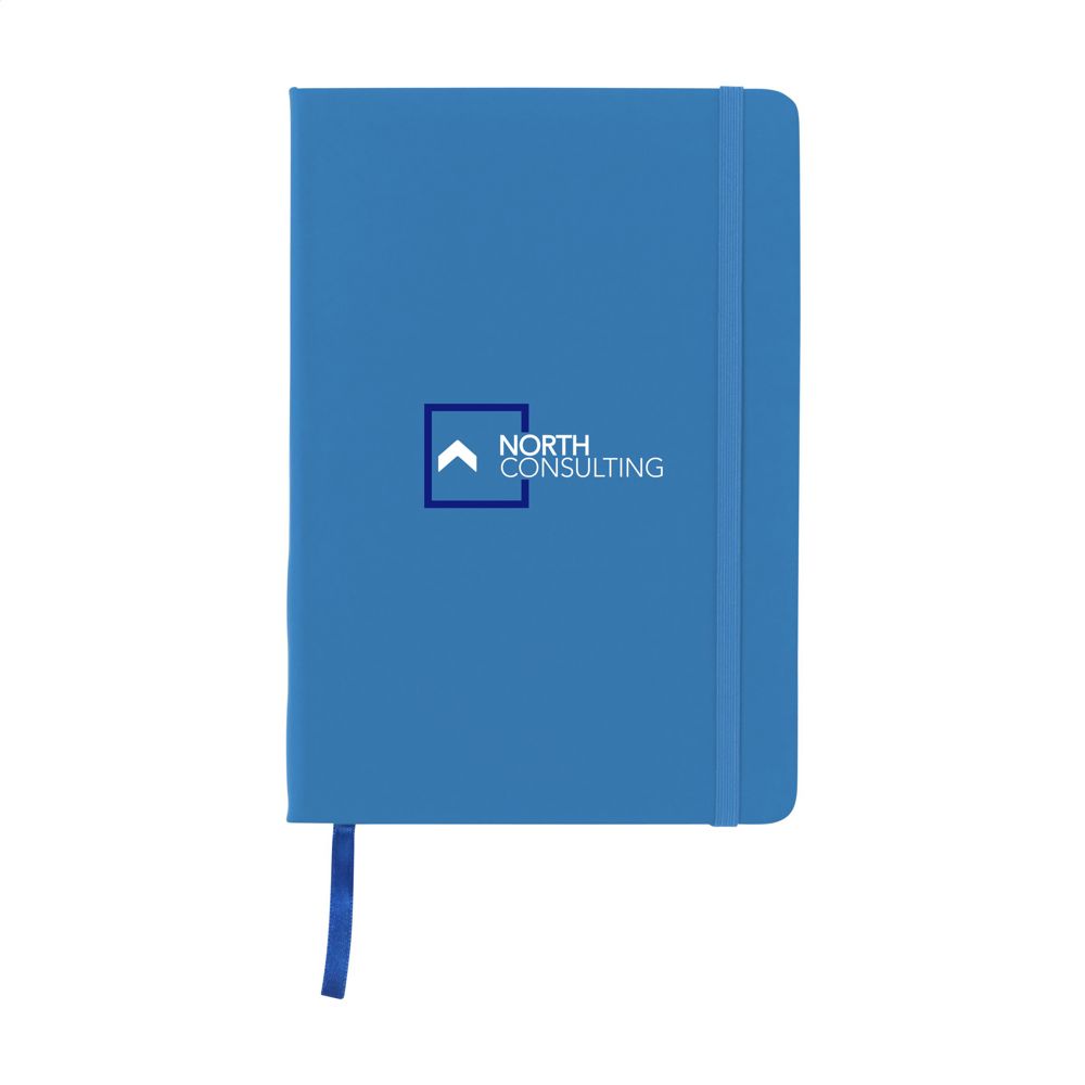 BudgetNote A5 Lines notitieboek - met logo of onbedrukt bestellen - Lichtblauw
