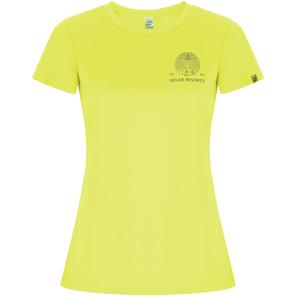 Imola 135 g/m² sportshirt met korte mouwen voor dames