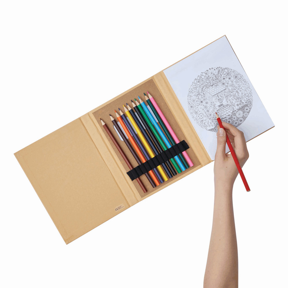 COLOURFUL BOOK - Kleurset - met logo of onbedrukt bestellen
