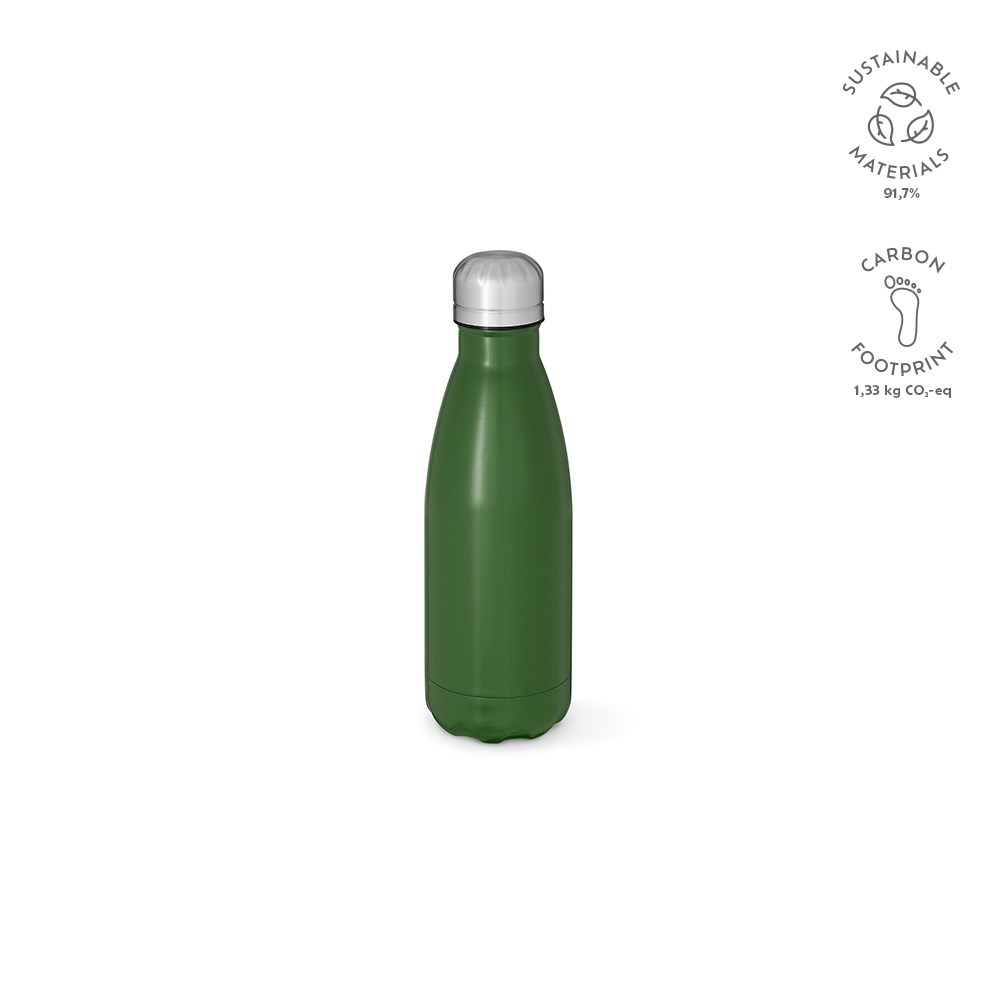 Mississippi 450 fles gerecycled roestvrij staal 430 ml - kopen of bedrukken - Legergroen