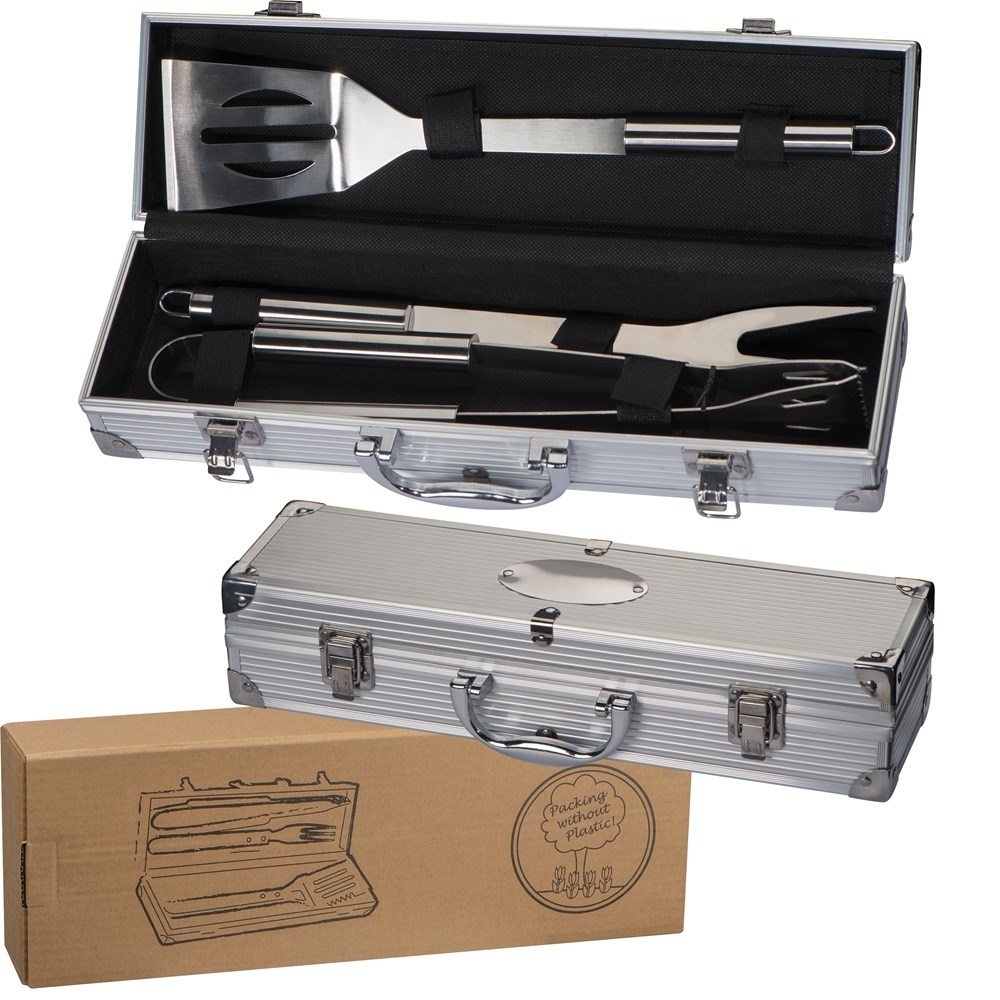 BBQ- Barbequekoffer - bedrukt of onbedrukt verkrijgbaar