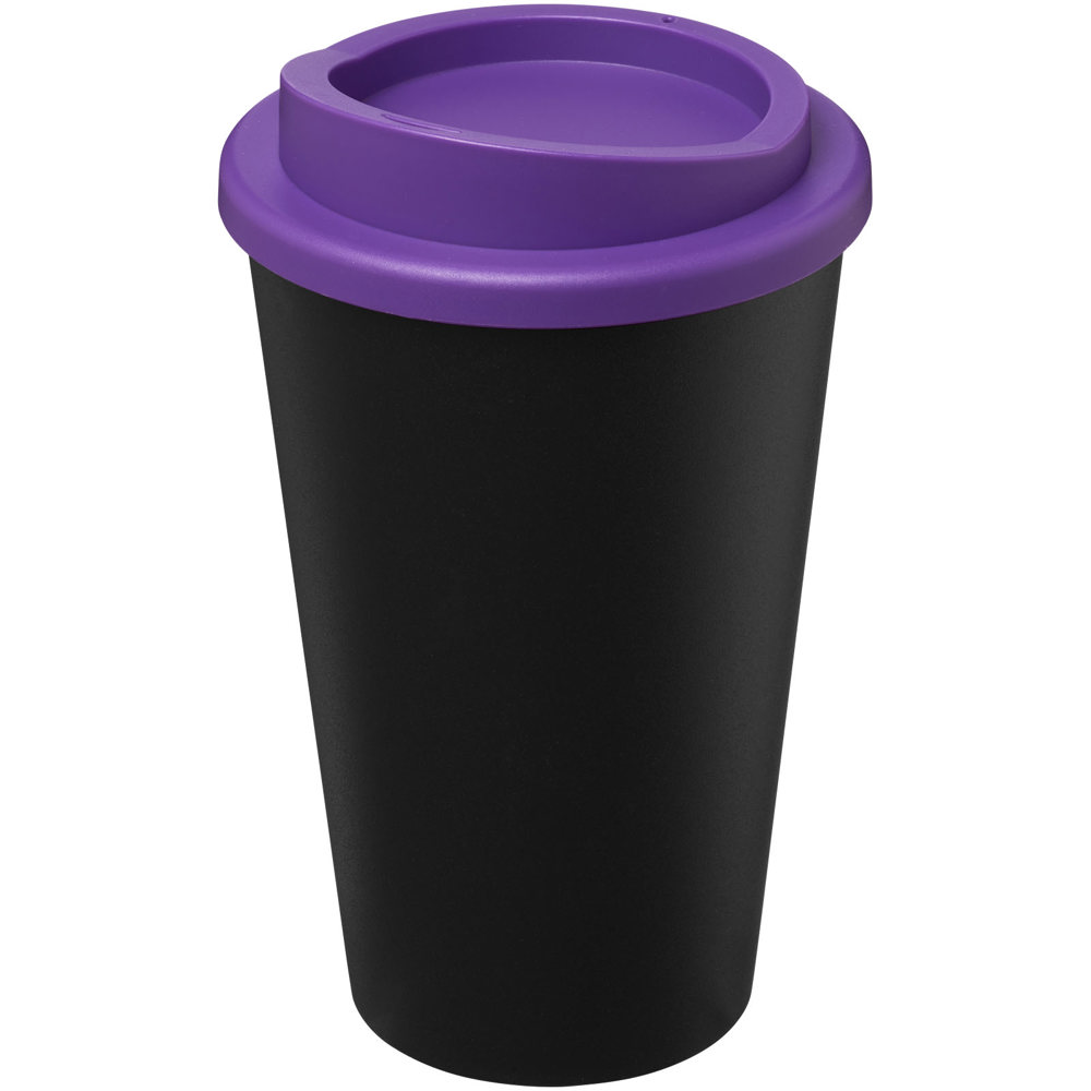 Americano® Eco 350 ml gerecyclede drinkbeker - kopen of bedrukken - Zwart, Paars