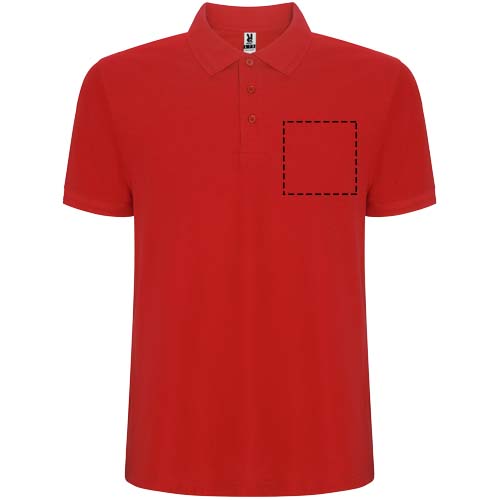 Pegaso Premium 220 g/m² herenpolo met korte mouwen