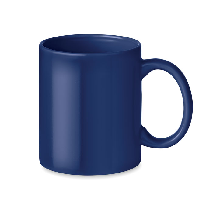 DUBLIN TONE - Gekleurde keramische mok 300ml - met logo of onbedrukt bestellen - blauw