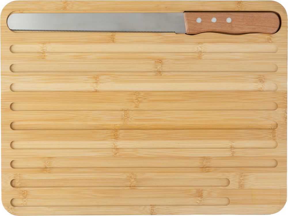 Bamboe broodsnijplank Werner - met logo of onbedrukt bestellen