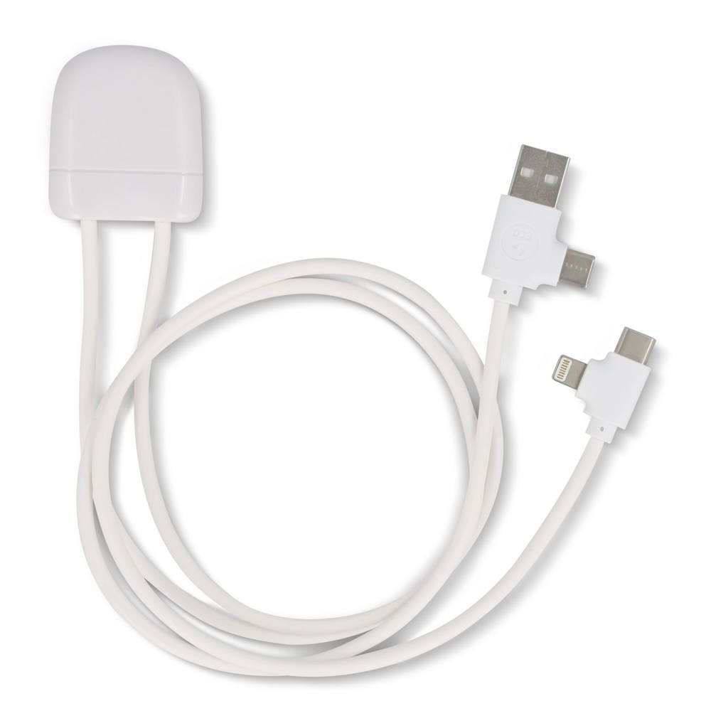 Xoopar Ice-C Charging cable - kopen of bedrukken - Wit