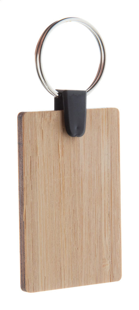 Bambry - bamboo sleutelhanger - met logo of onbedrukt bestellen - natuurlijk