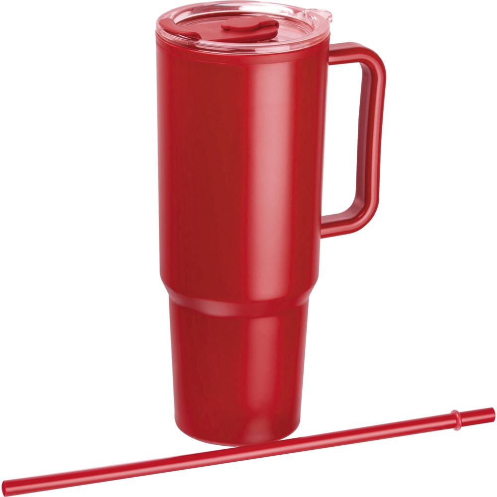 Dubbelwandige XXL drinkbeker, 1200 ml
