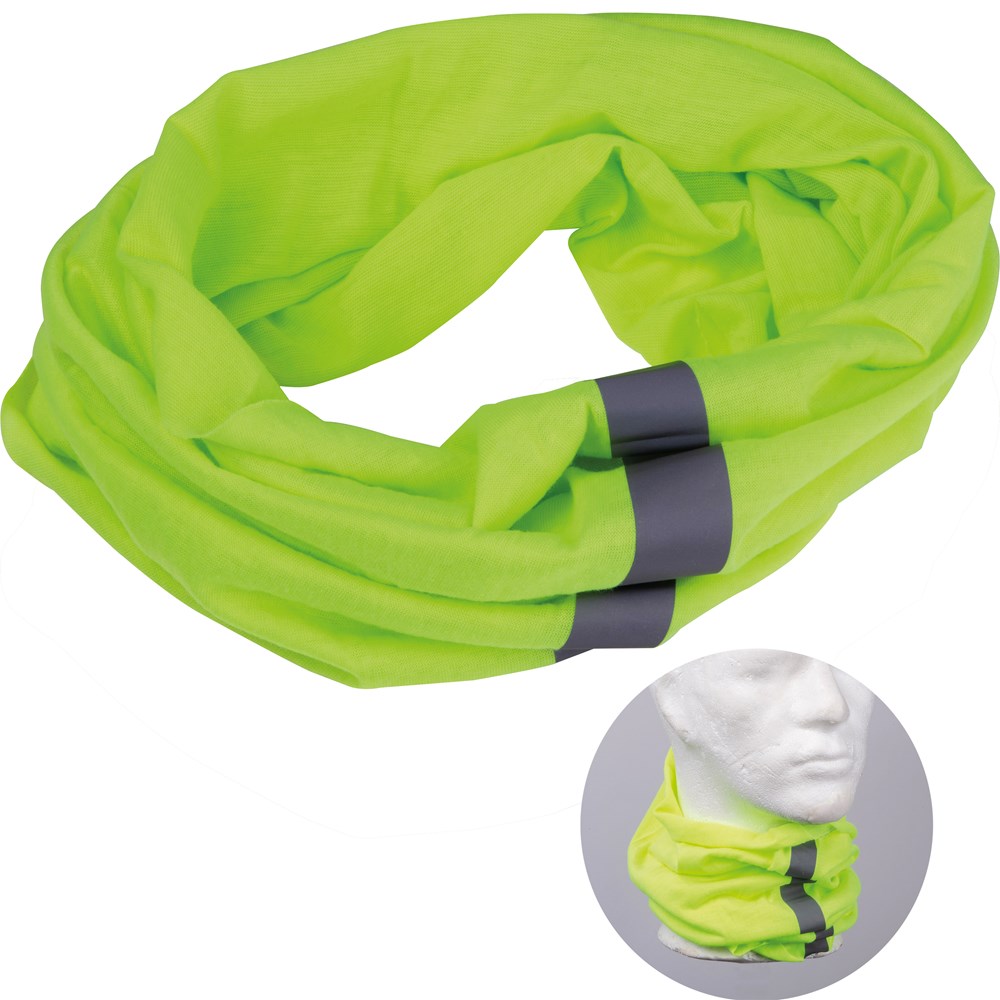 Bandana Loop sjaal met reflecterende streep - voor bedrijven en relatiegeschenken