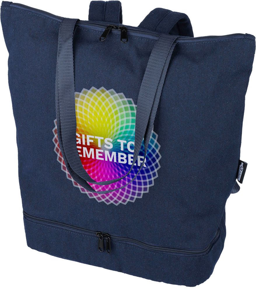 Gerecyclede polycotton (330 gsm) totepack Osric