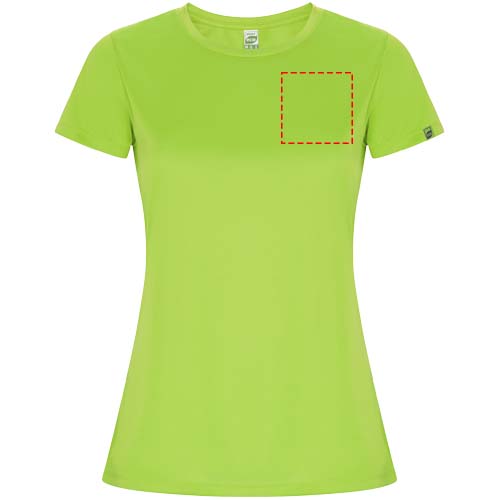 Imola 135 g/m² sportshirt met korte mouwen voor dames
