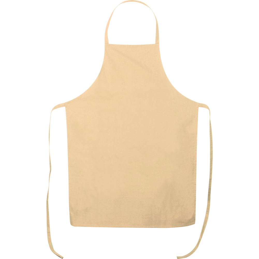 Schort - met logo of onbedrukt bestellen - Beige