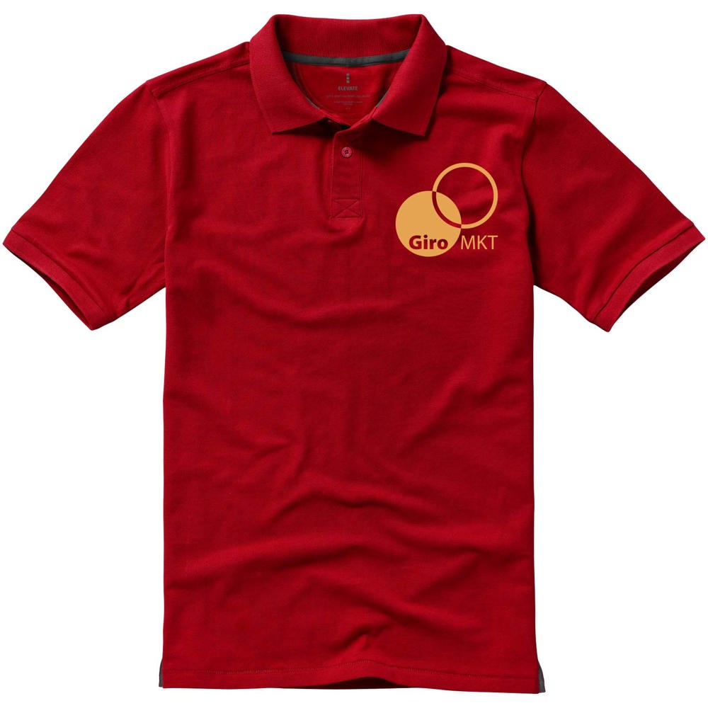 Calgary 200 g/m² herenpolo met korte mouwen