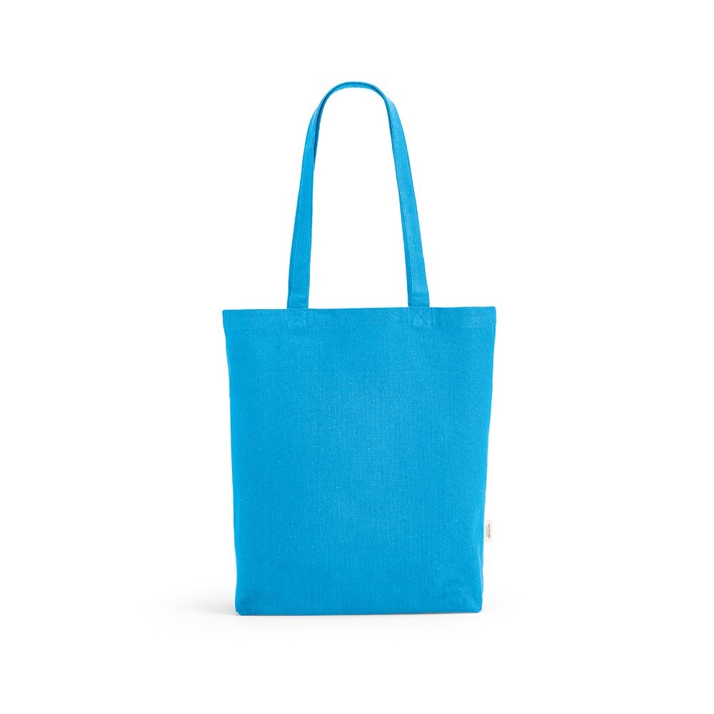 Logan boodschappentas gerecycled katoen 280 gsm - Lichtblauw
