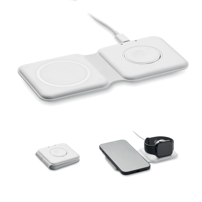 FLIP - 2-in-1 opvouwbare lader 15W