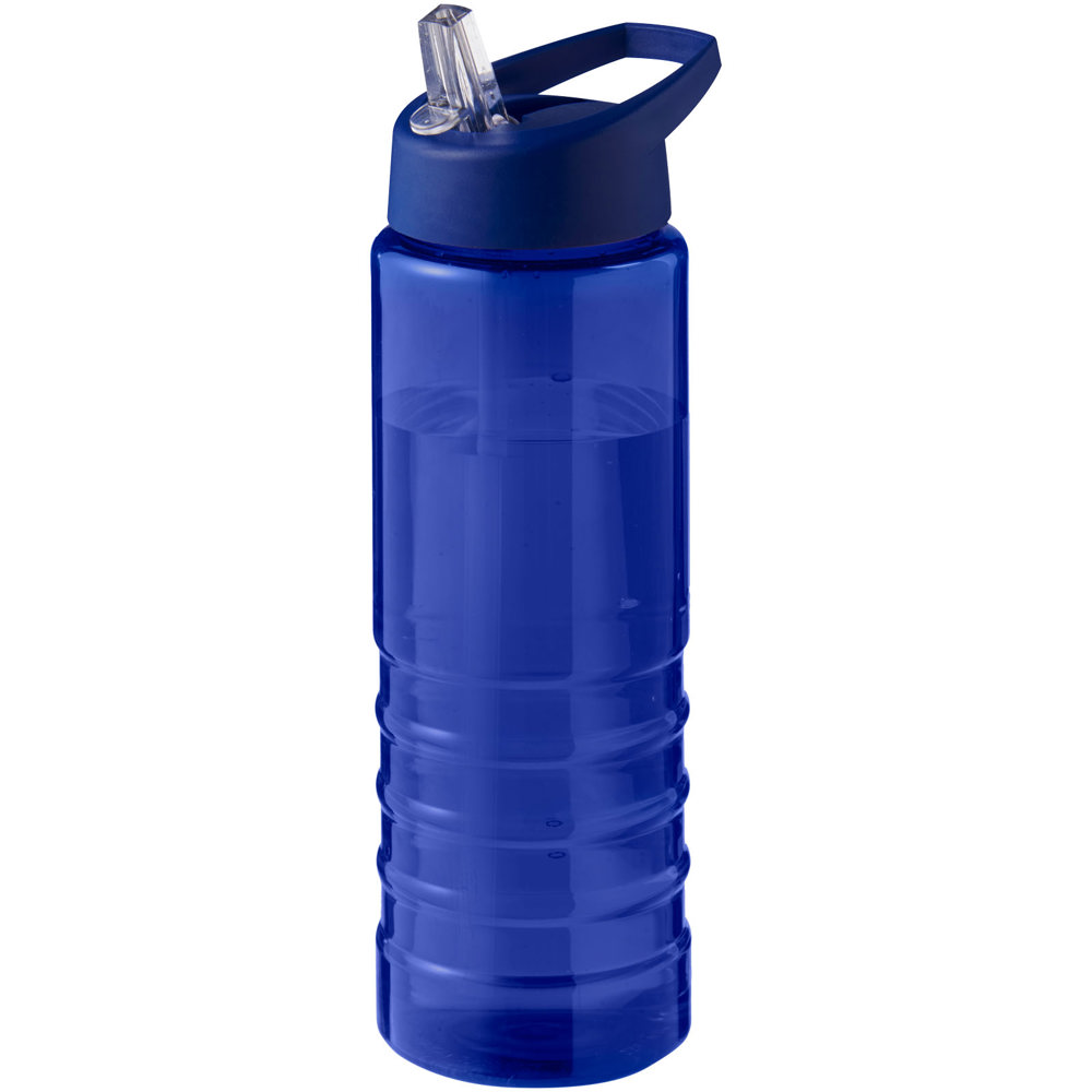 H2O Active® Eco Treble 750 ml drinkfles met tuitdeksel - bedrukt of onbedrukt verkrijgbaar - Blauw, Blauw