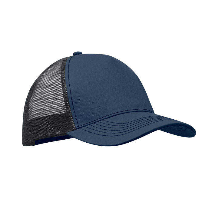 BLIST - 5 panelen trucker cap - kopen of bedrukken - Marineblauw