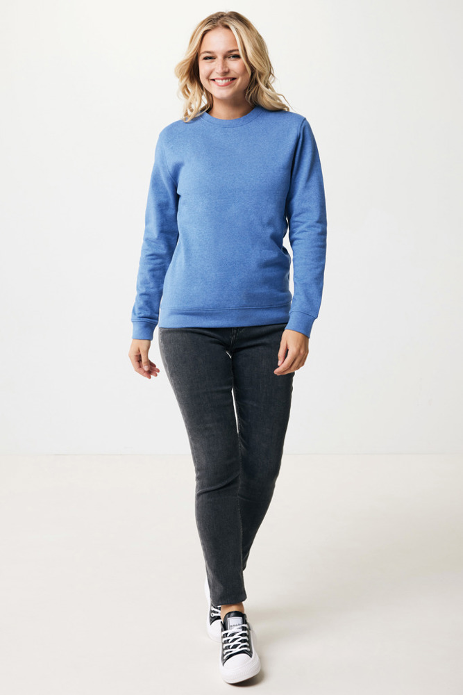 IQONIQ Denali gerecycled katoen sweater ongeverfd