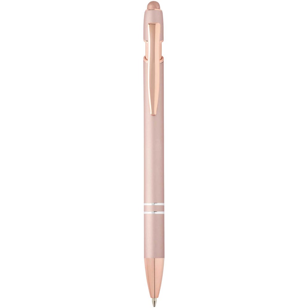 Nanna balpen met roségouden afwerking (zwarte inkt) - voor bedrijven en relatiegeschenken - Oudroze