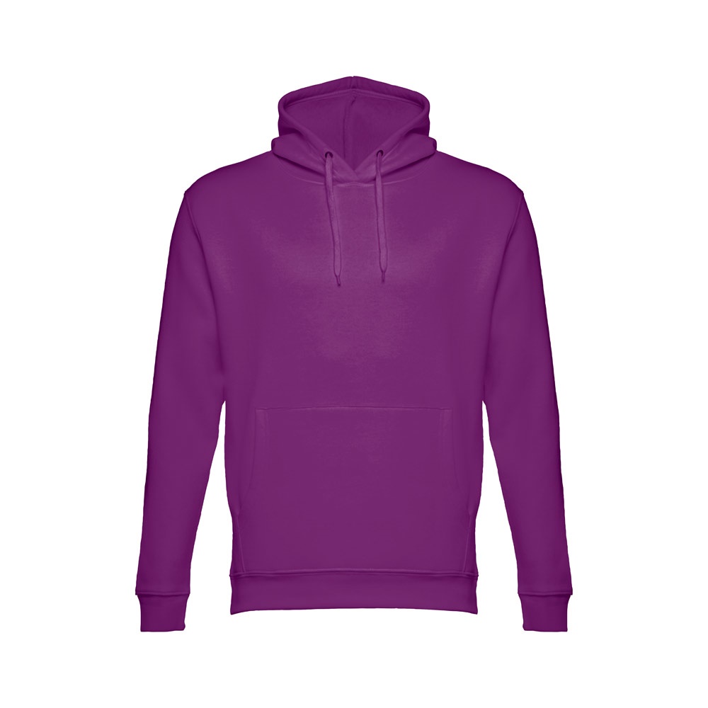 THC PHOENIX. Sweater (unisex) met capuchon in katoen en polyester - met logo of onbedrukt bestellen - Paars