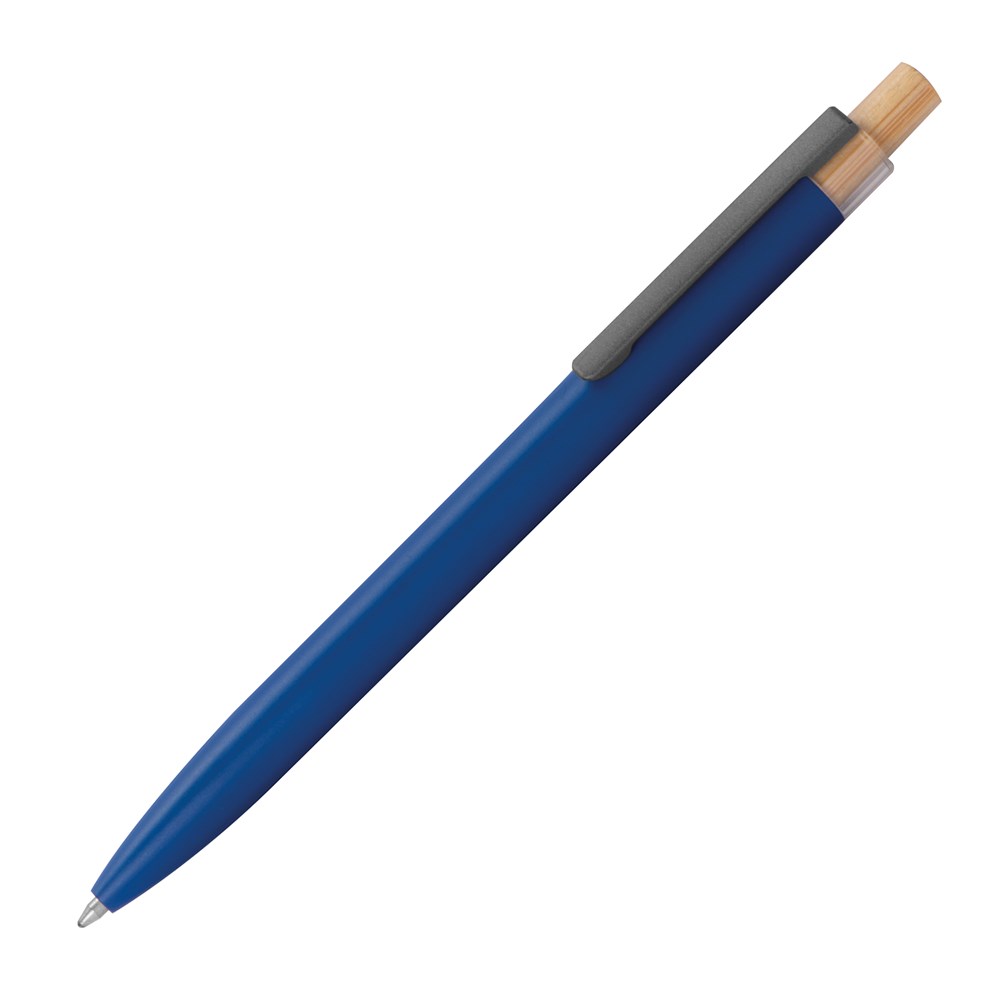 Pen van gerecycled aluminium - voor bedrijven en relatiegeschenken - Blauw