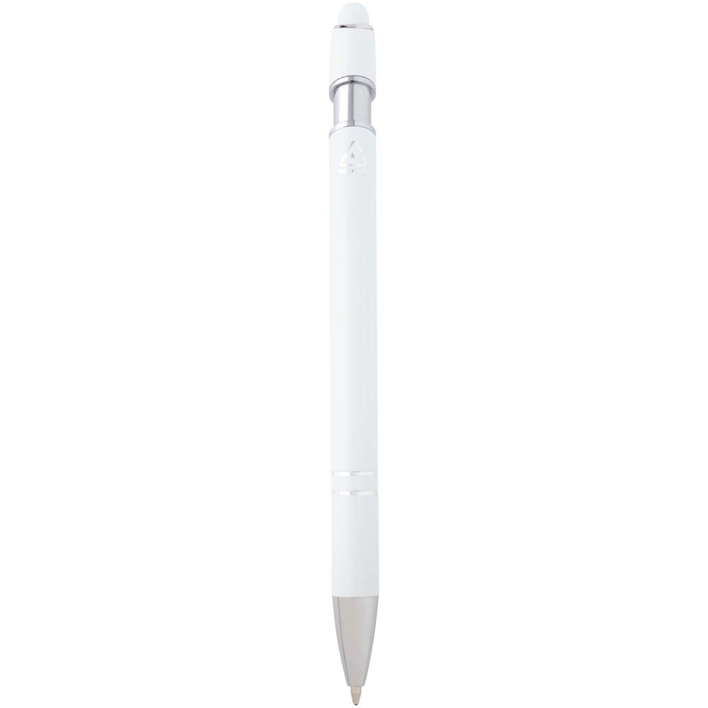 Kish balpen met zilveren afwerking (blauwe inkt)