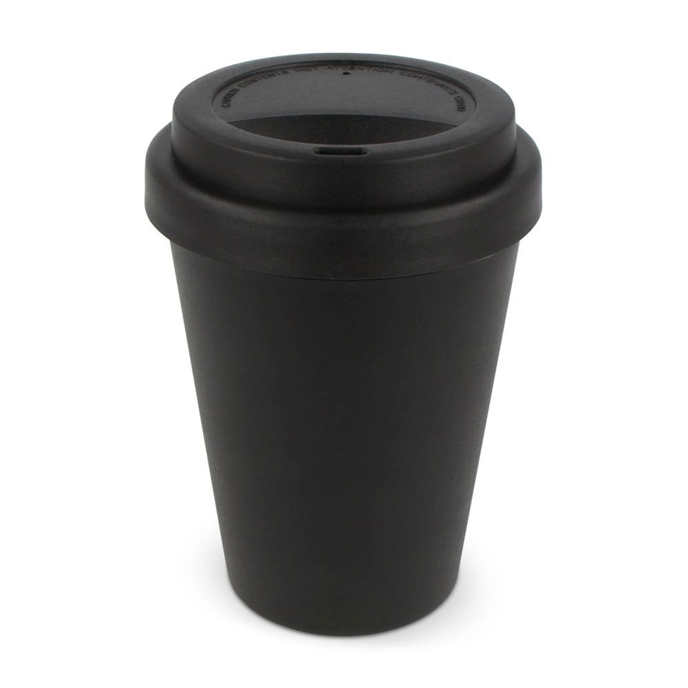RPP koffiebeker effen kleuren 250ml - kopen of bedrukken - Zwart