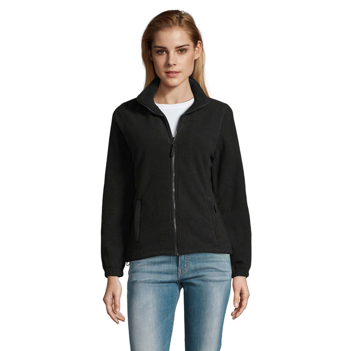 NORTH WOMEN - NORTH WOMEN Fleece 300g - bedrukt of onbedrukt verkrijgbaar - Zwart
