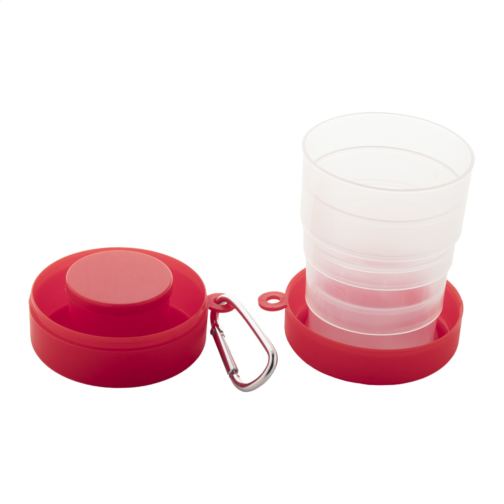 Medigo - opvouwbare beker - kopen of bedrukken - rood