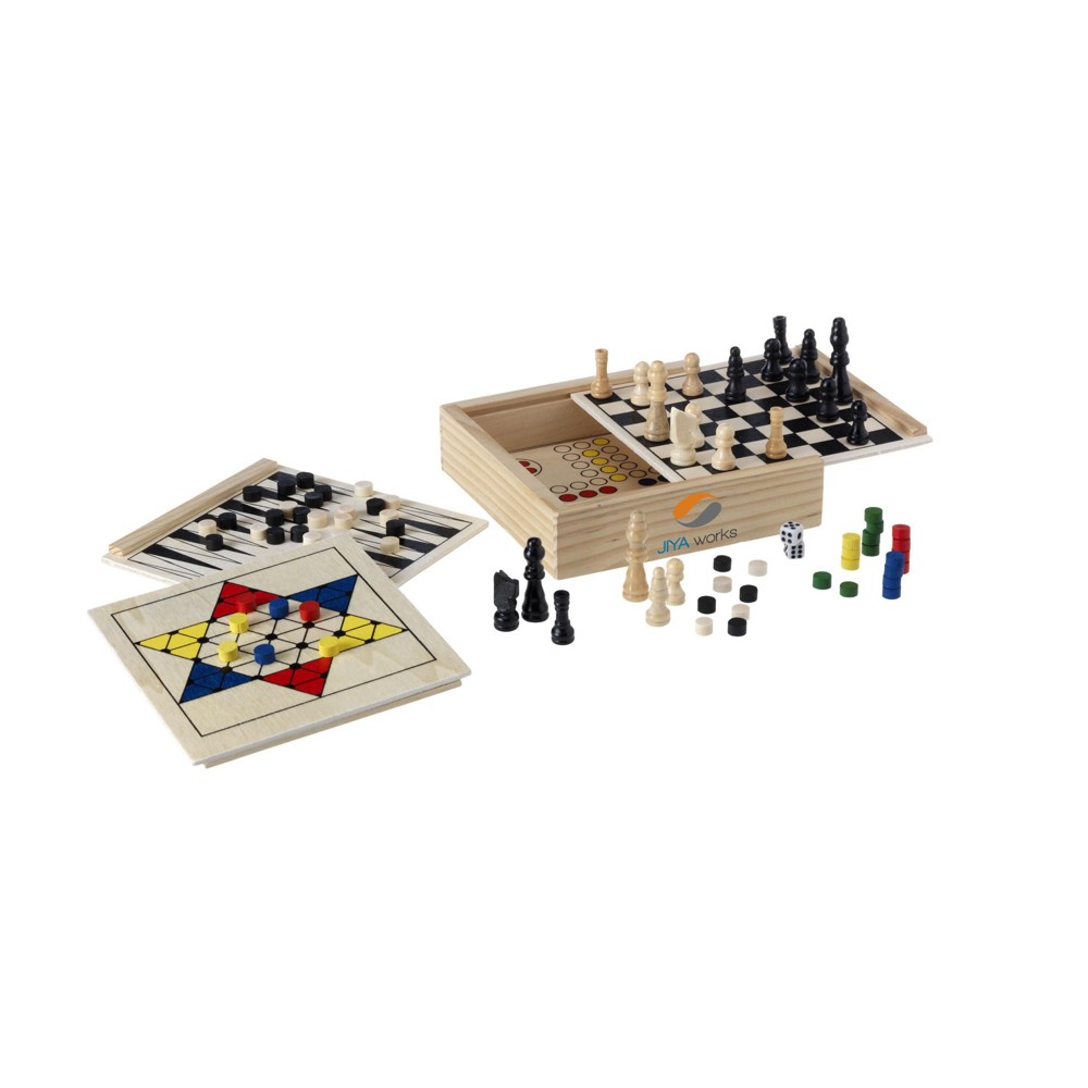 WoodGame 5-in-1 spel