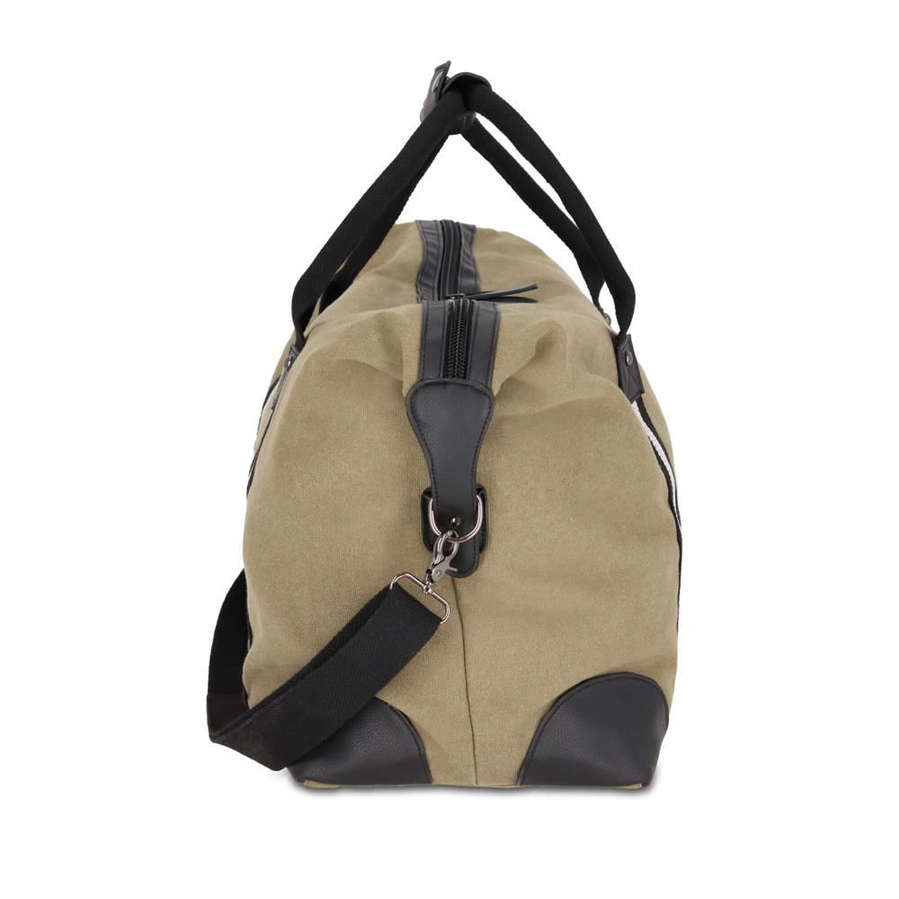 Gerecycled katoenen canvas weekendtas Harper