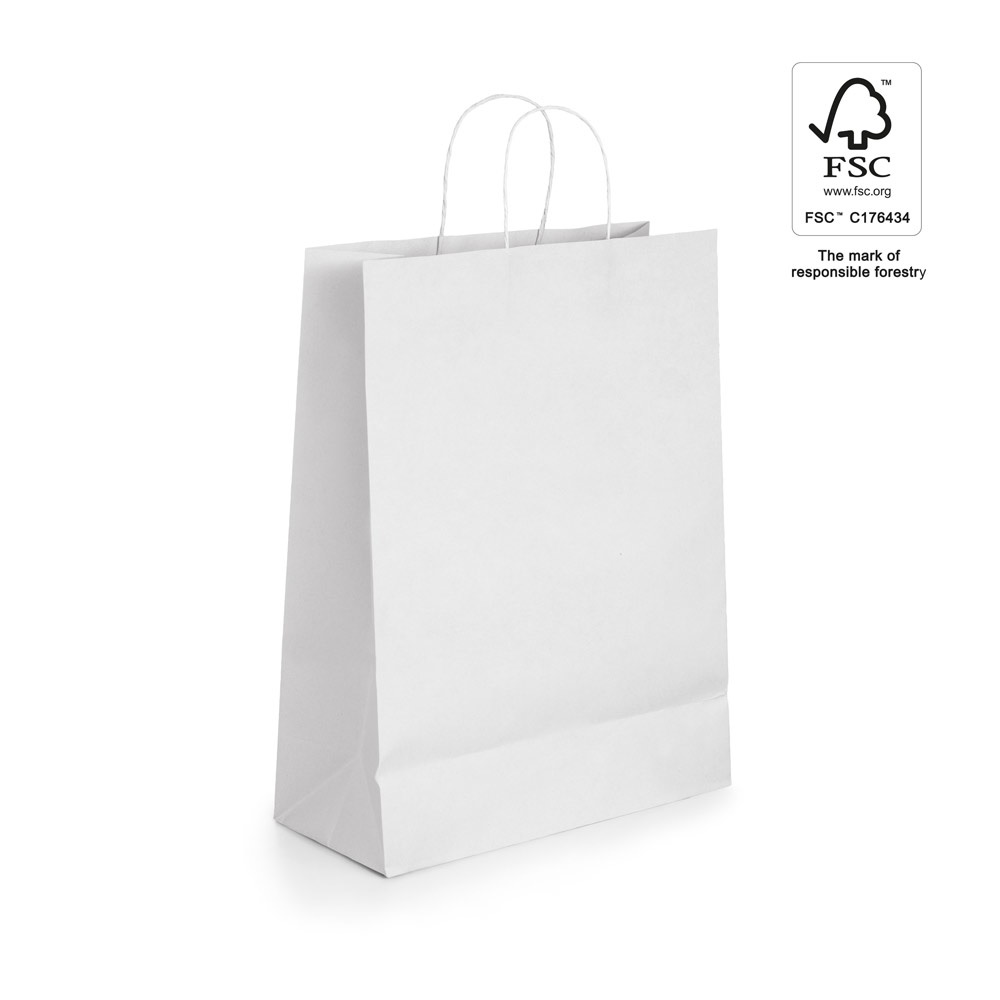 CABAZON. Kraftpapieren tas (90 g/m²) - met logo of onbedrukt bestellen