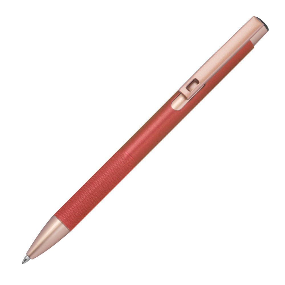 Balpen van gerecycled aluminium - Rood