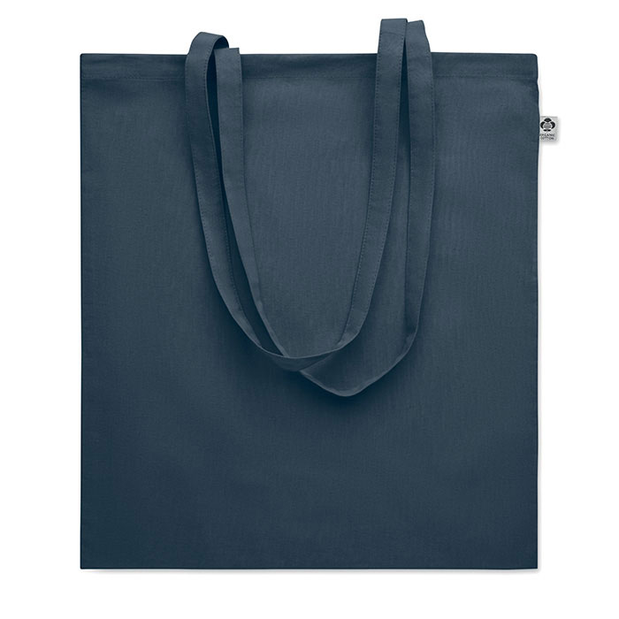 ONEL - Tas organisch katoen 180 gr/m² - bedrukt of onbedrukt verkrijgbaar - Marineblauw