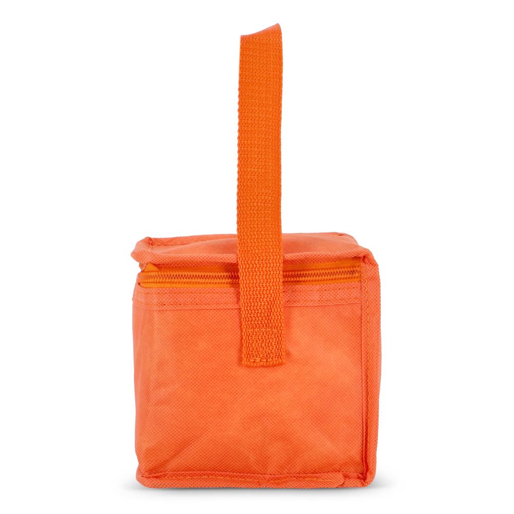 R-PET koeltas voor 6 blikjes, non-woven, 20 x 13 x 12,5 cm, 75 g/m²