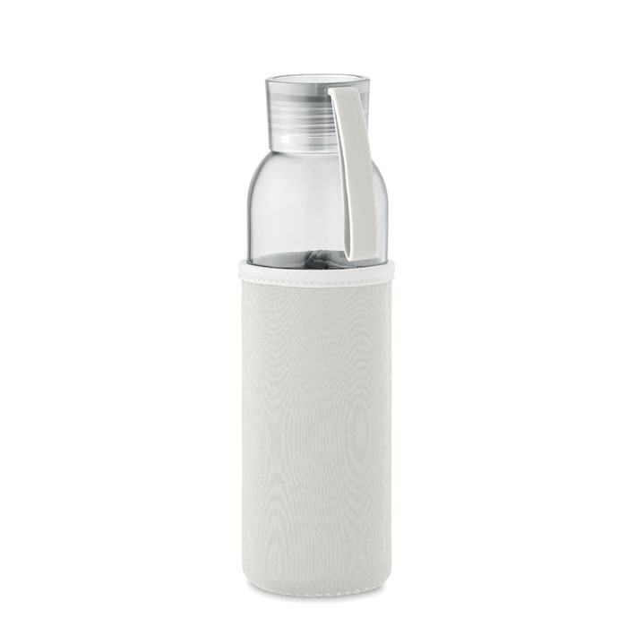 EBOR - Gerecyclede glazen fles 500 ml - kopen of bedrukken - Beige