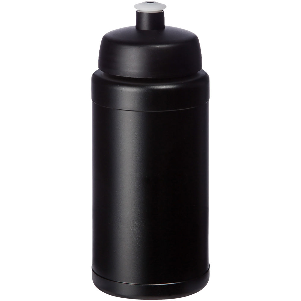Baseline gerecyclede sportfles van 500 ml - kopen of bedrukken - Zwart, Zwart