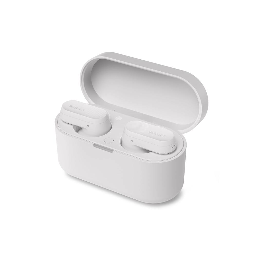 TAT3509| Philips TWS earphones with Noise Canceling Pro met tot 24 uur speeltijd - voor bedrijven en - Wit